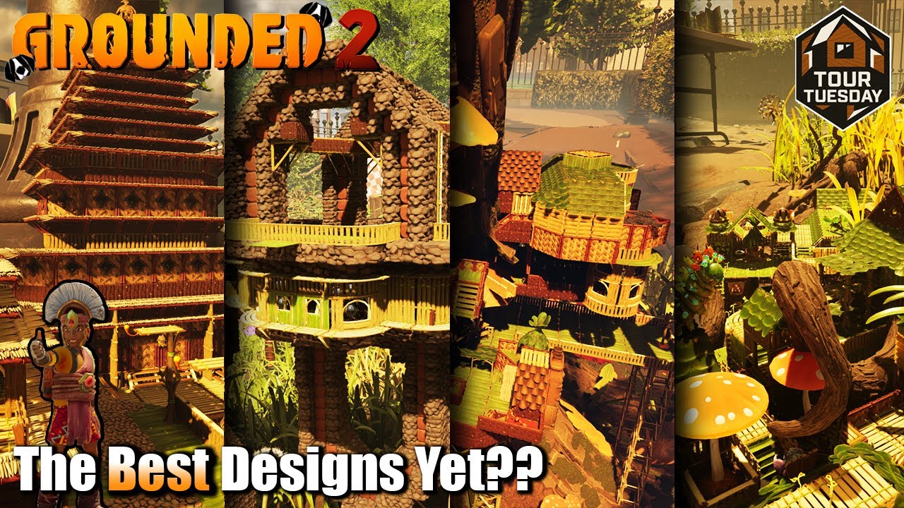 I Reviewed Insane Community Base Builds in Grounded 2 | Tour Tuesday