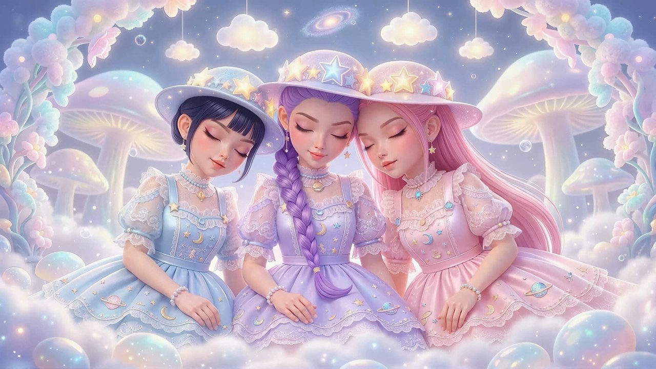 Let Go of Anxiety & Insomnia in 3 Mins 🍃 | Relax & Stop Overthinking With Rumi, Mira & Zoey