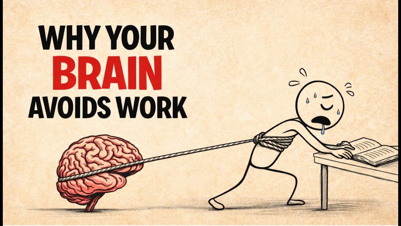 Why Your Brain HATES Hard Work (5 Fixes to CRUSH It)
