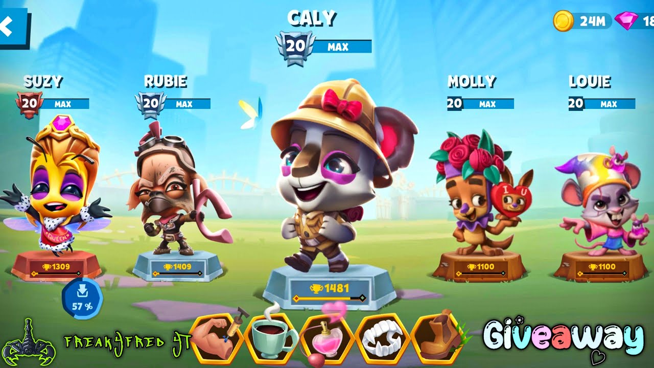 Caly got Buffed!! Now the best? (Max Level 20) | 3.5k Giveaway!! v4.6 Update! 