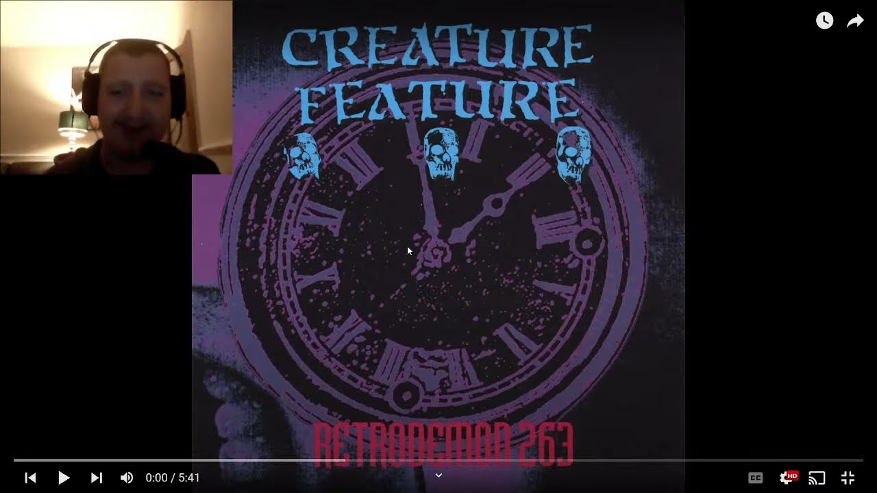 Reacting to the Retrodemon 263 album by Creature Feature