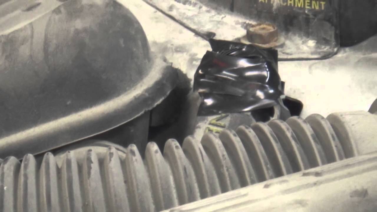 2001 Chrysler 300M inner tie rod bushing replacement, Pt 1