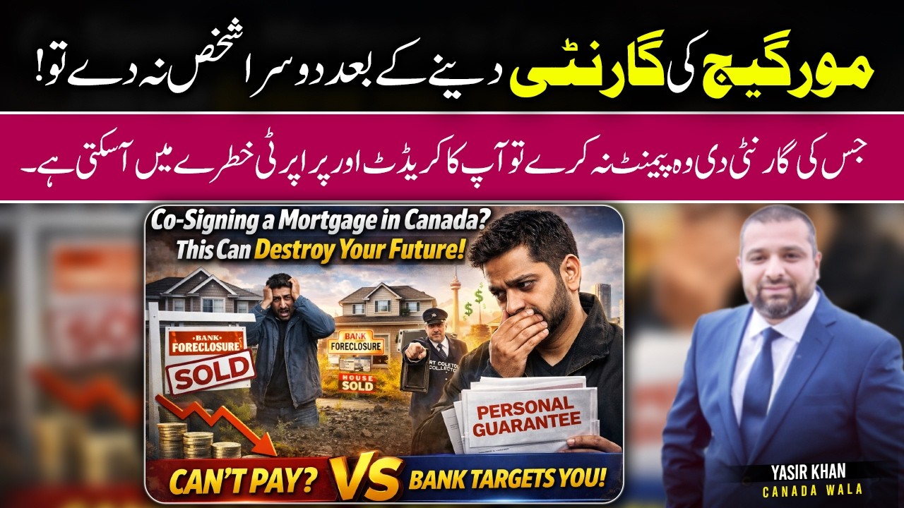 Co-Signing a Mortgage in Canada? 🏠 This Can Ruin Your Future! | GTA Warning