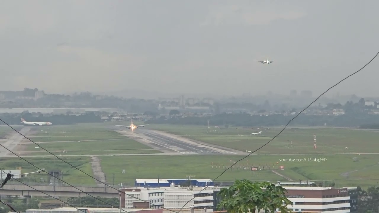CONVIASA A340-200 decolando de GRU