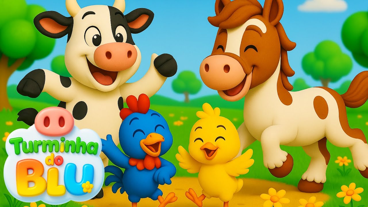🎶Mix musiquinhas para se divertir com a Turminha do Blu 🐷 fazendinha do Blu e seus amiguinhos