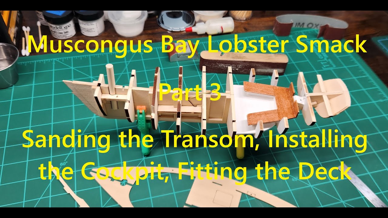 Model Shipways Muscongus Bay Lobster Smack, Part 3