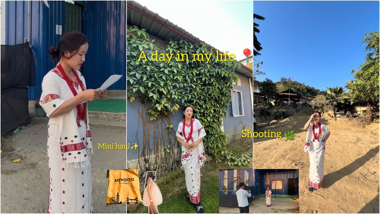 A day in my life 🎋 new year new experience 🍀  Mini haul from SAVANA and H&M✨ #northeastindia 