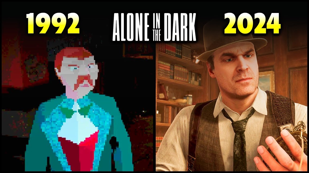 Evolution of Alone in the Dark Games (1992 - 2024) - 9 Games
