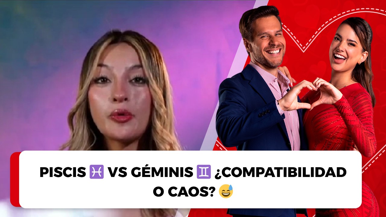 Piscis ♓ vs Géminis ♊ ¿Compatibilidad o caos? 😅