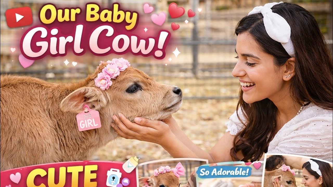Our baby girl cow 🐄 gay ka naya baby girl 🤭 Suscribe now'