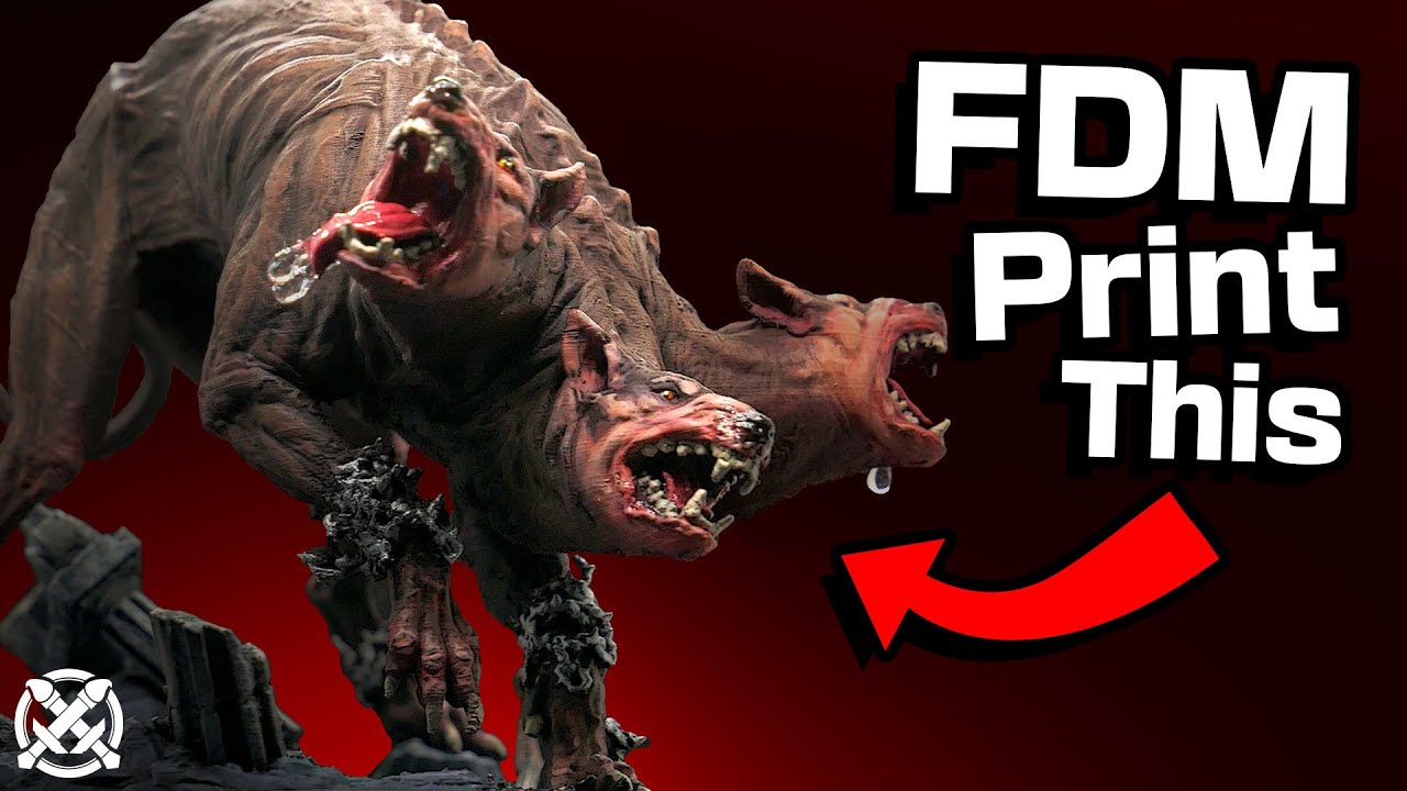 3D-Print HUGE Minis for EPIC Boss Fights with FDM!