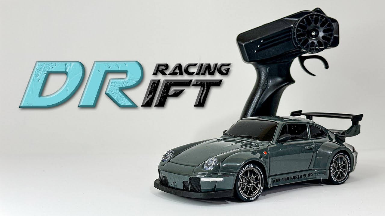 Unboxing DR Racing IFT porche 993 drift a radio control (ASMR)