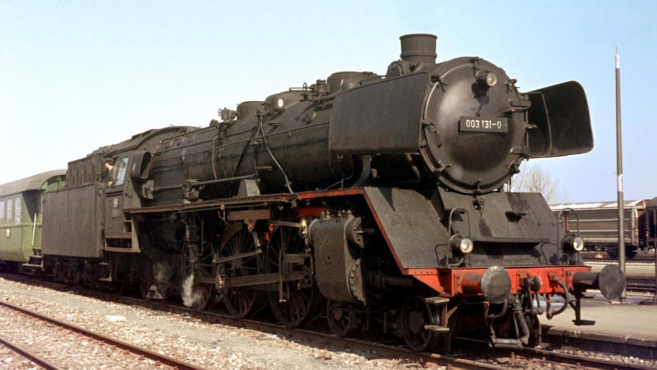 Südbahn Ulm - Friedrichshafen 1970-72 - Last Pacifics Class 03