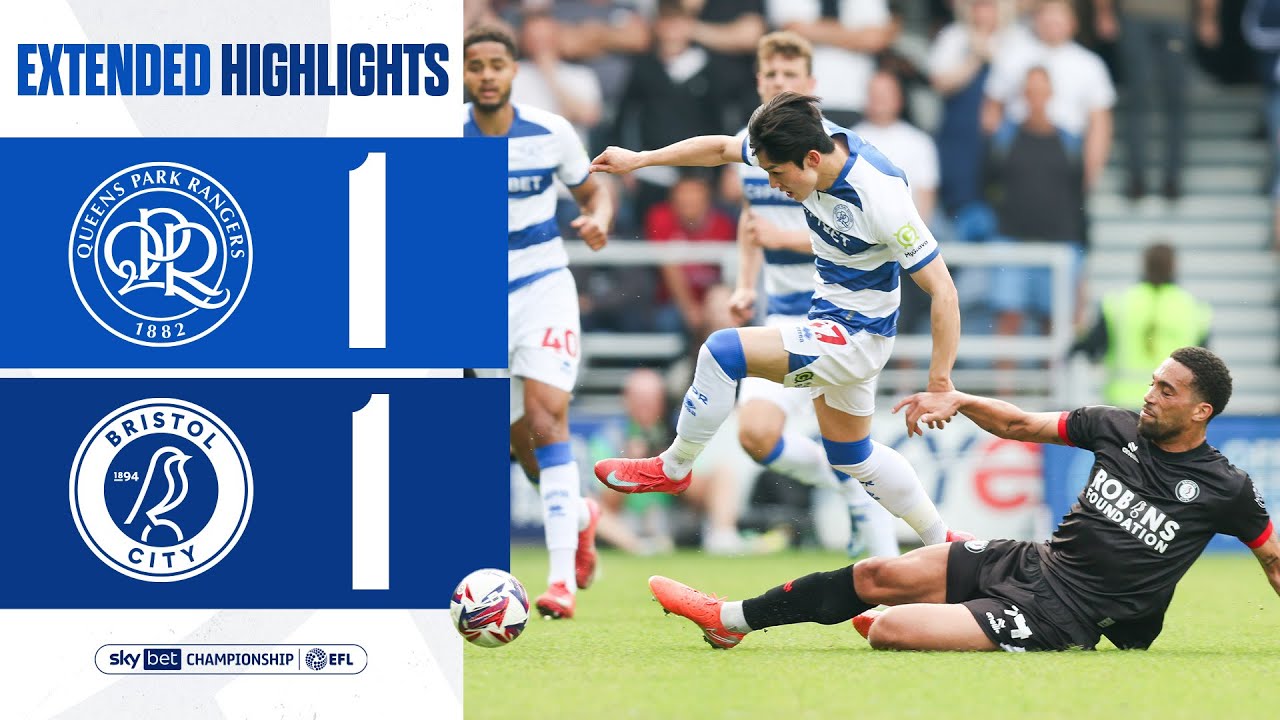 LEVEL AT THE LOFT | Extended highlights | QPR 1-1 Bristol City