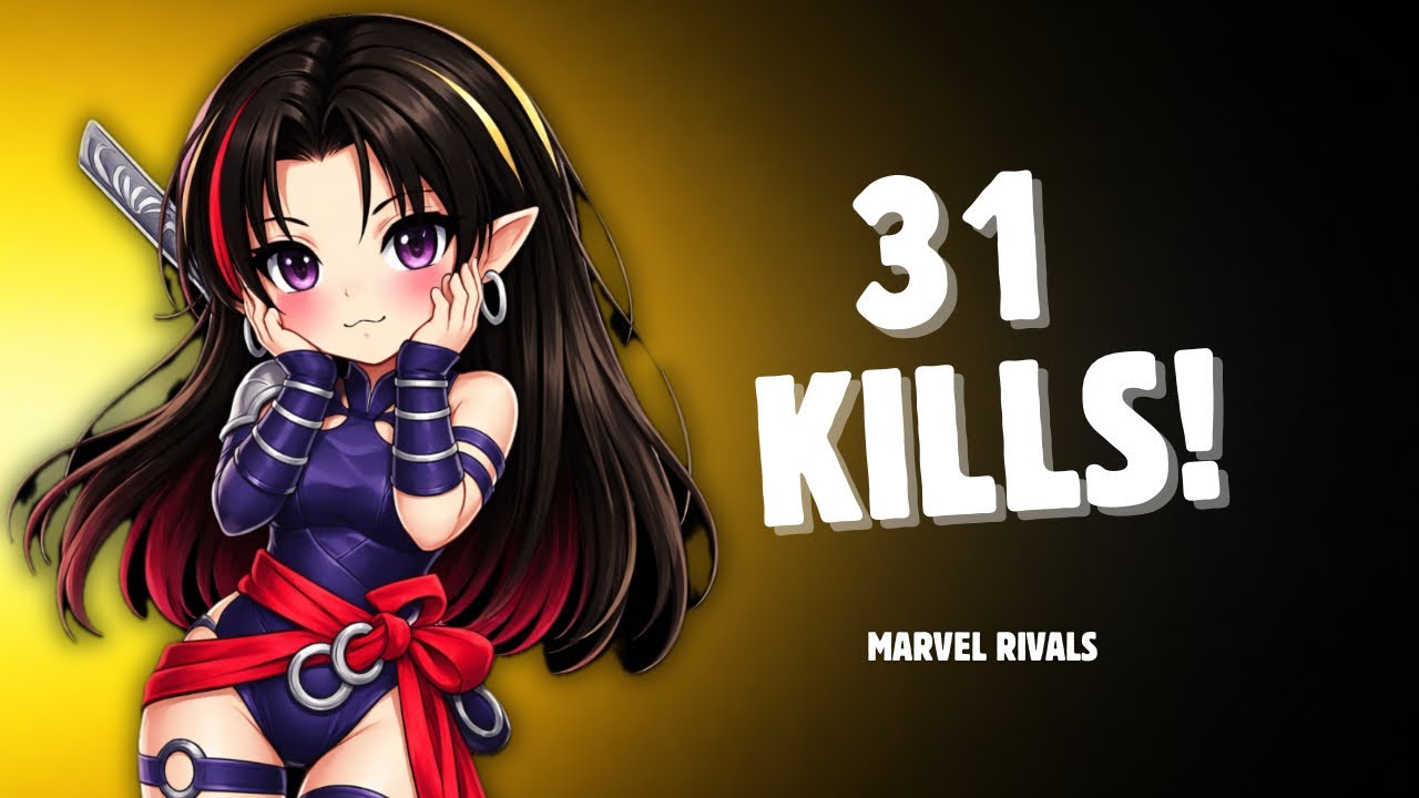 Marvel Rivals Gameplay 31 Kills | Intense Battles – No Commentary