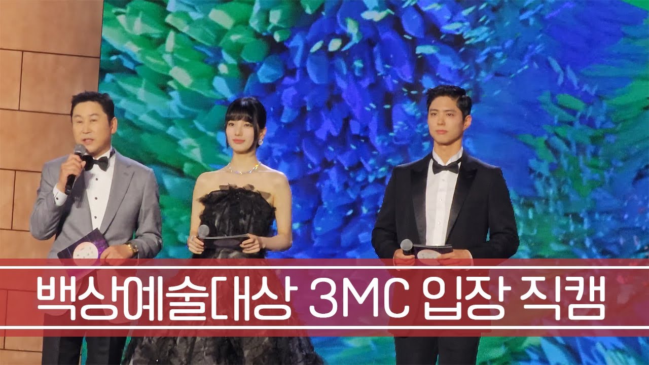백상예술대상 박보검 수지 신동엽 입장 직캠 SUZY BOGUMMY Baeksang Arts Awards bogum
