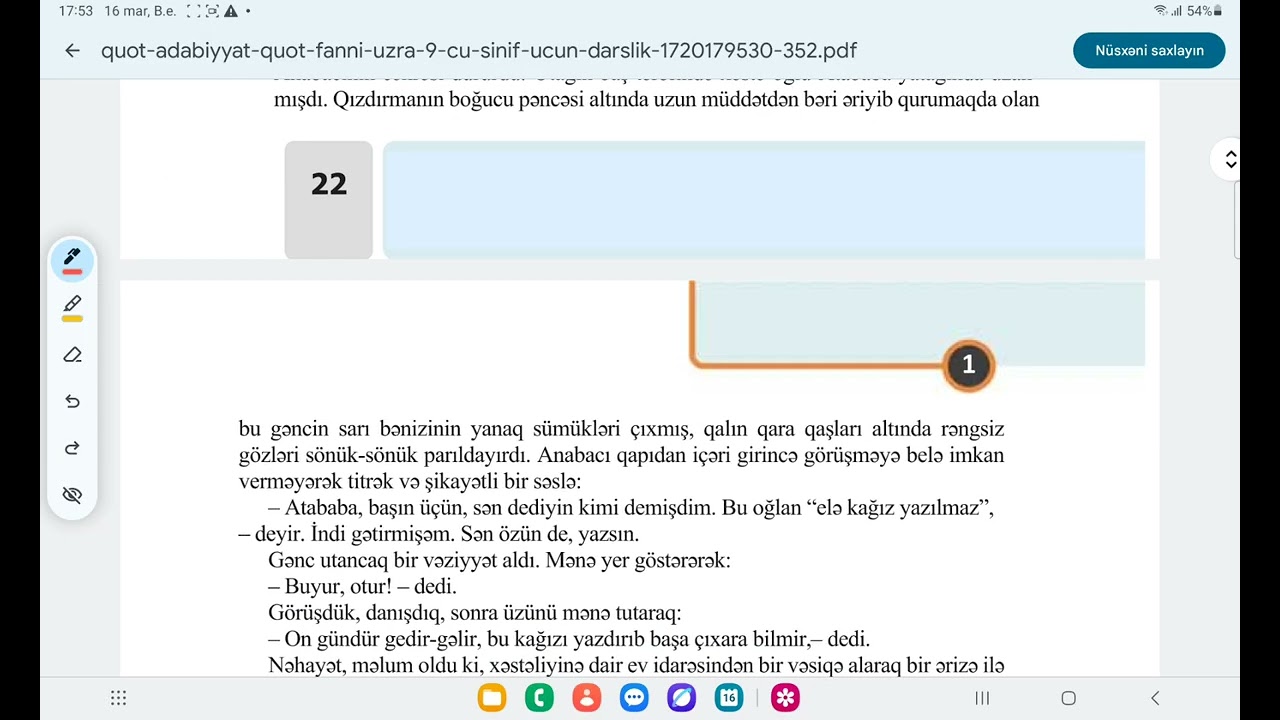 Abdulla Şaiq Anabacı əsərinin təhlili (Eyvaz Əyyub)