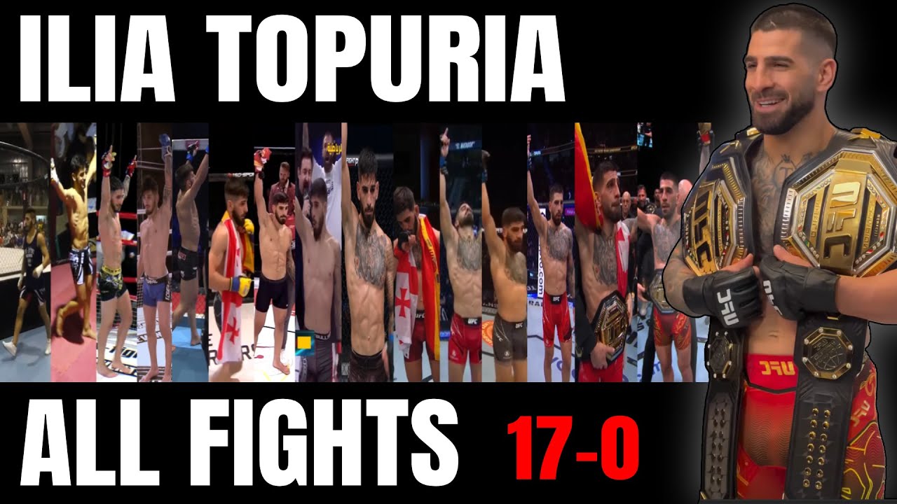 All Ilia Topuria Fights (17-0)