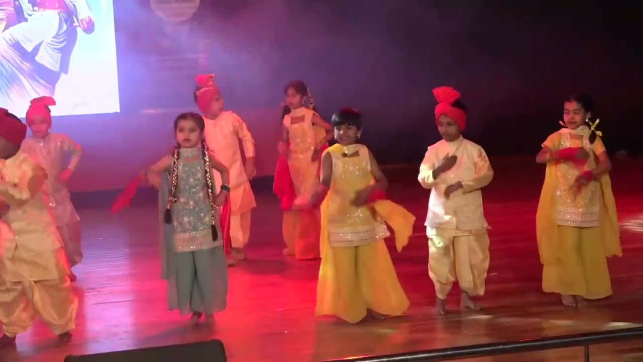 03 Akshara Rhythm - Punjabi Tadka.   Akshara Techno School Gadag - Mulgund Road 