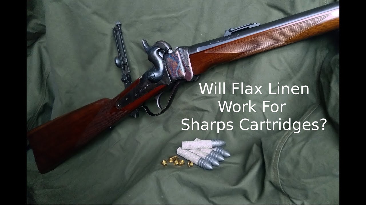 Making The Perfect Sharps Combustible Cartridge. Will Flax Linen Work?