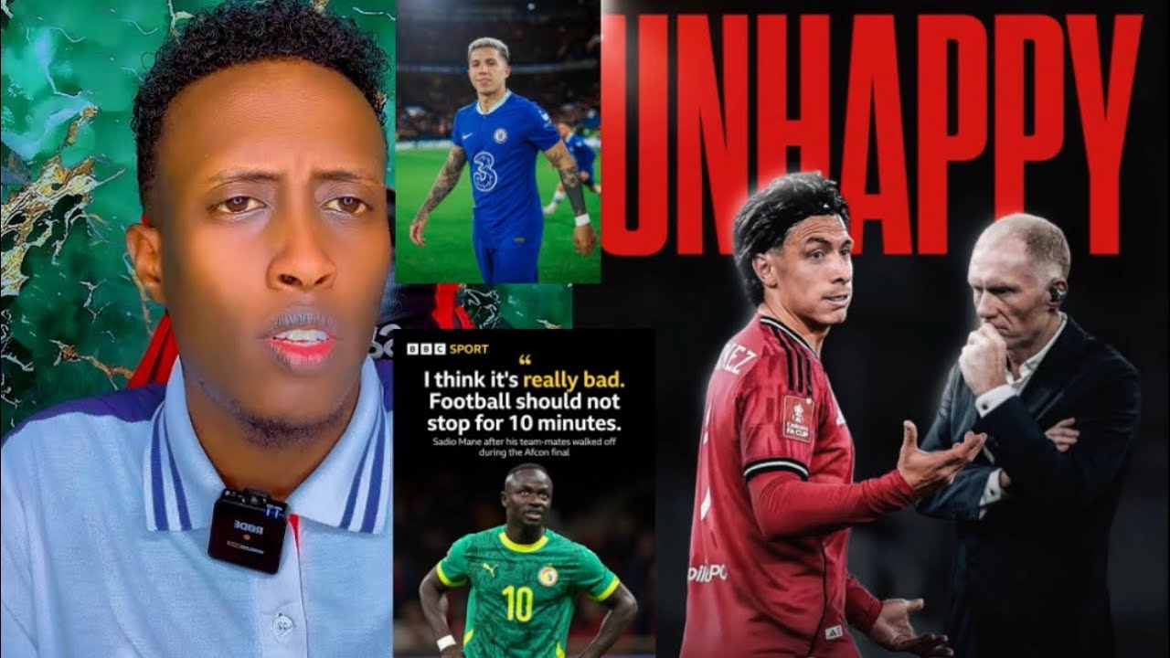🚨Man United Kuma Faraxsana Scholes Siduu Udhaqmay, Mane Oo Raali galin Bixiyay, Enzo Chelsea katagay