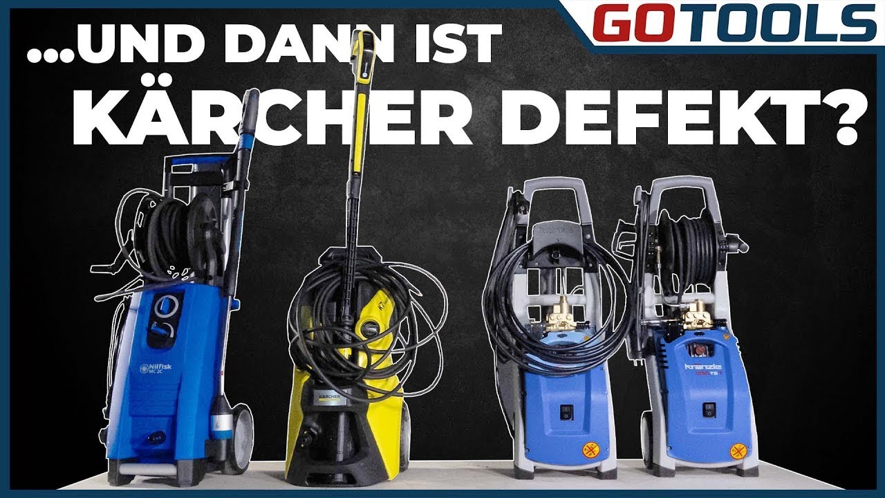 Hochdruckreiniger Vergleich und Test ! | Kärcher K7 Premium vs Kränzle K 1050 vs Nilfisk MC 2-22XT