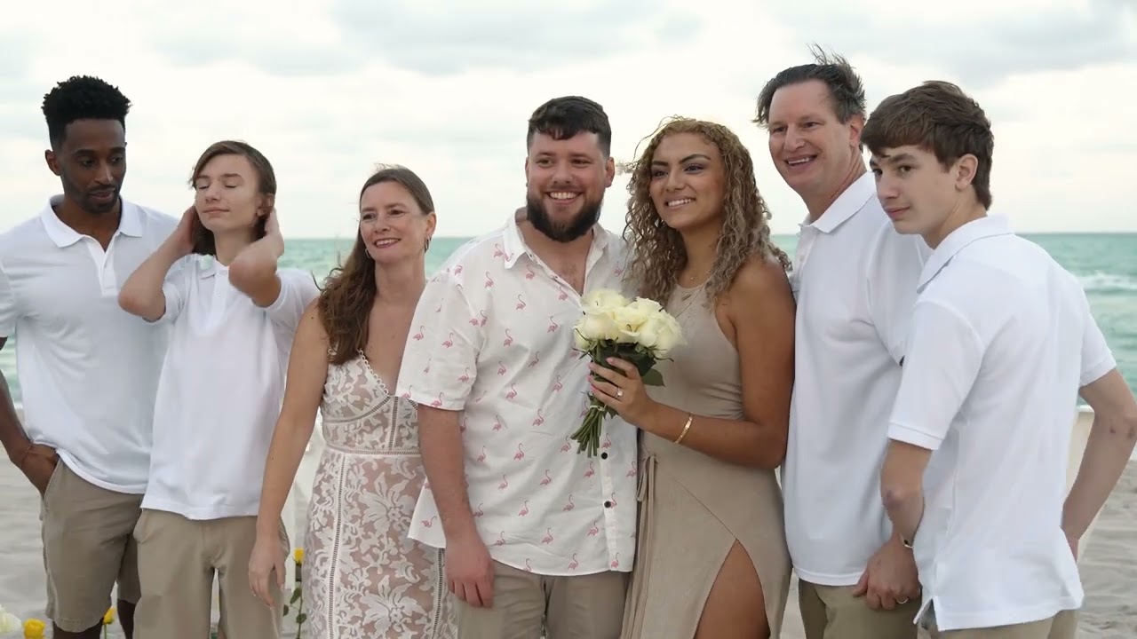 Amazing Beach Proposal Miami. Best Proposal Ideas in Miami. Fuul Video from Miami Romantic Proposal.
