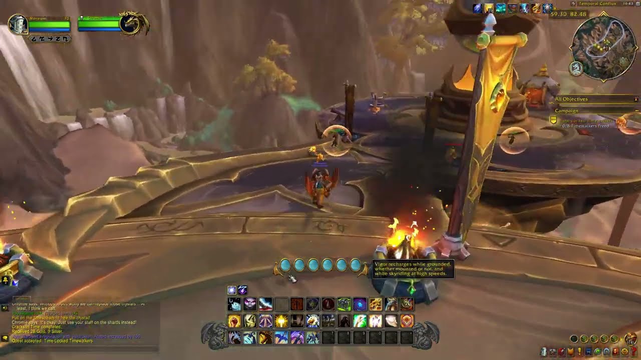 Dragonflight Quest 224: Time-Locked Timewalkers (WoW, human, paladin)