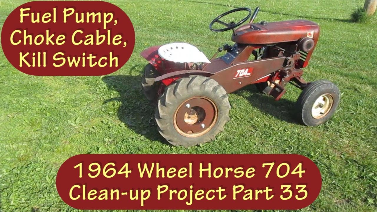 Wheel Horse 704 Cleanup #33