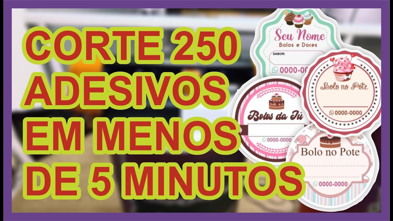 Como cortar várias folhas de adesivo de uma vez só (Modo Matriz Plotter Recorte Bannercut)