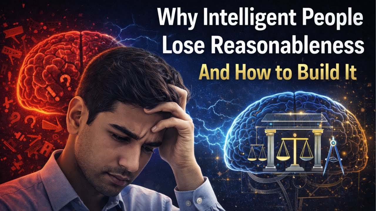 “Why Intelligent People Lose Reasonableness – And How to Build It”