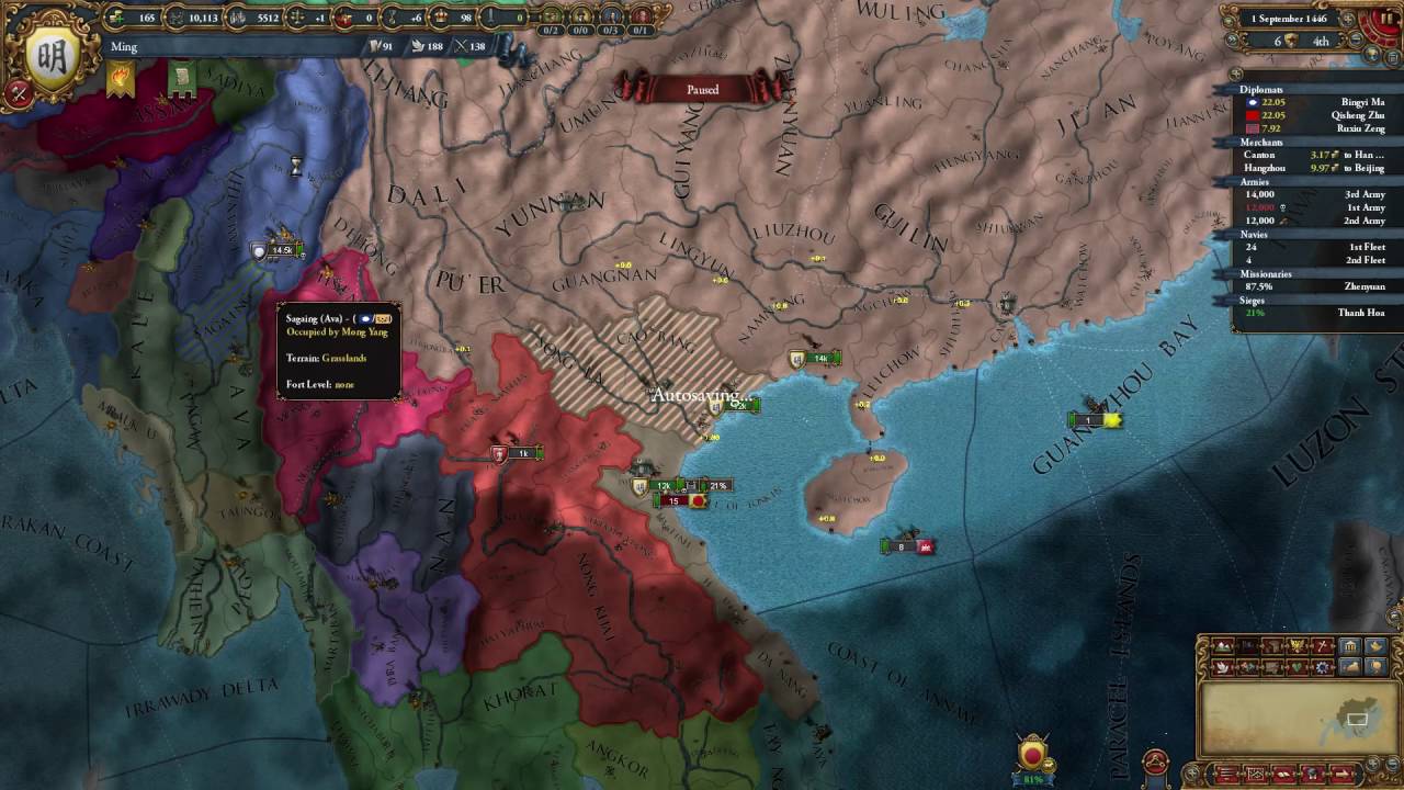 Lord Forwind - Eu4 - Ming Ep.1