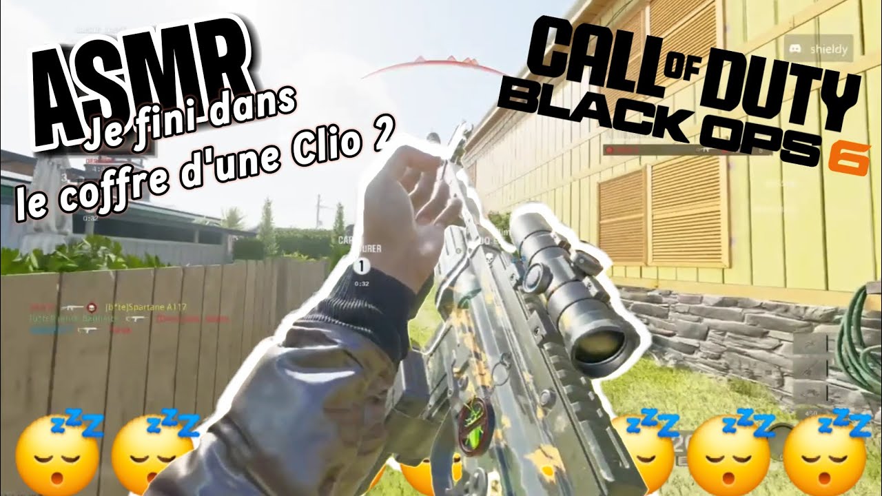 ASMR |FR🇨🇵| Call of duty bo6, chuchotement, tapping, clio 2