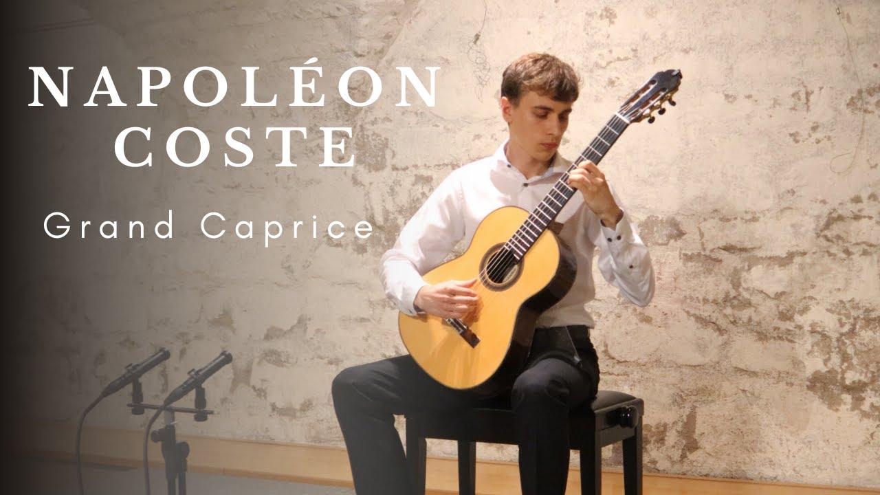 Napoleon Coste - Grand Caprice, op. 11 | Master's recital - Priit Peterson