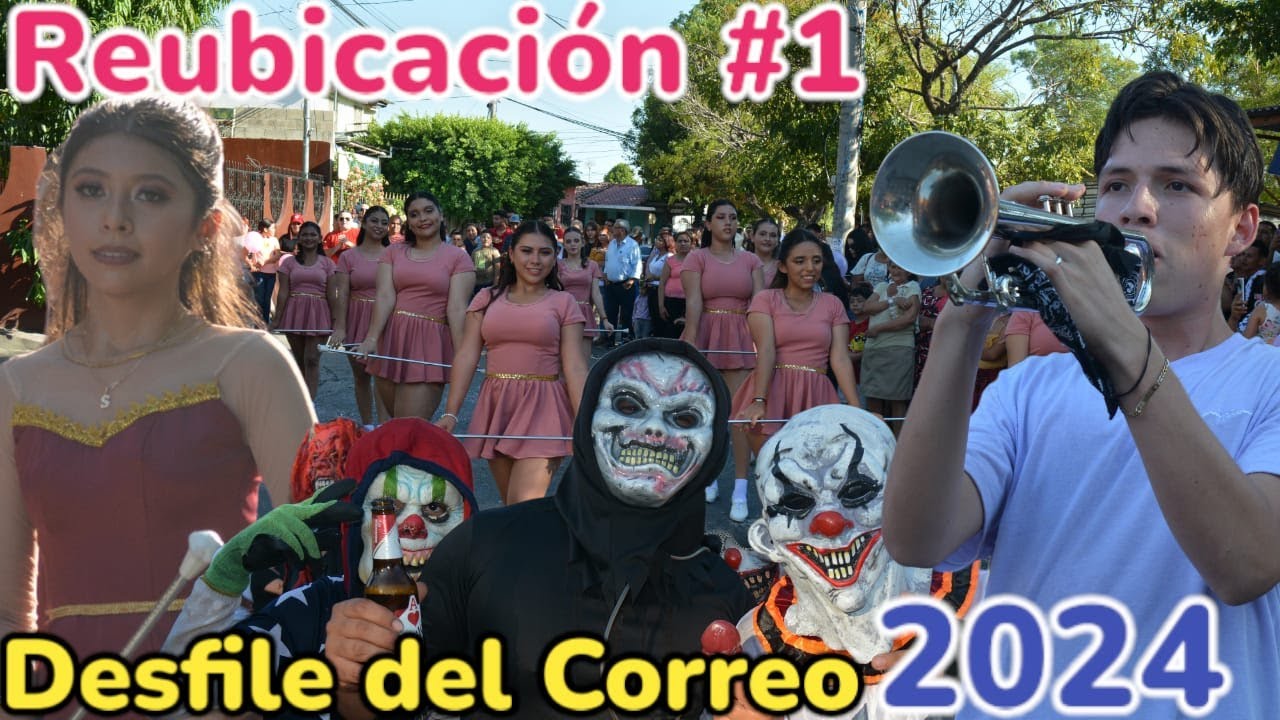 Desfile del Correo 2024 Reubicación Numero 1 Chalatenango #elsalvador #tradiciones #viral