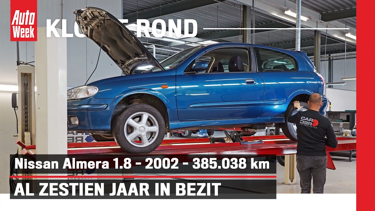 Nissan Almera 1.8 Sport – 2002 – 385.038 km - Klokje rond