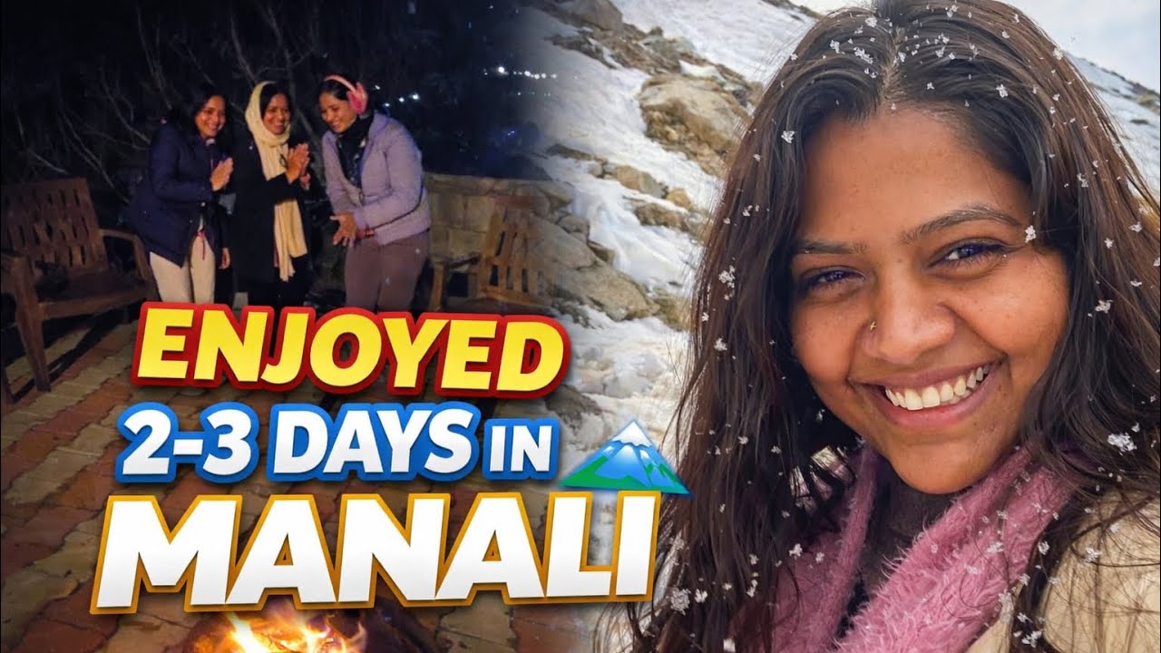 VLOG-2|| Manali feels like a dream come true. 🥹🥰