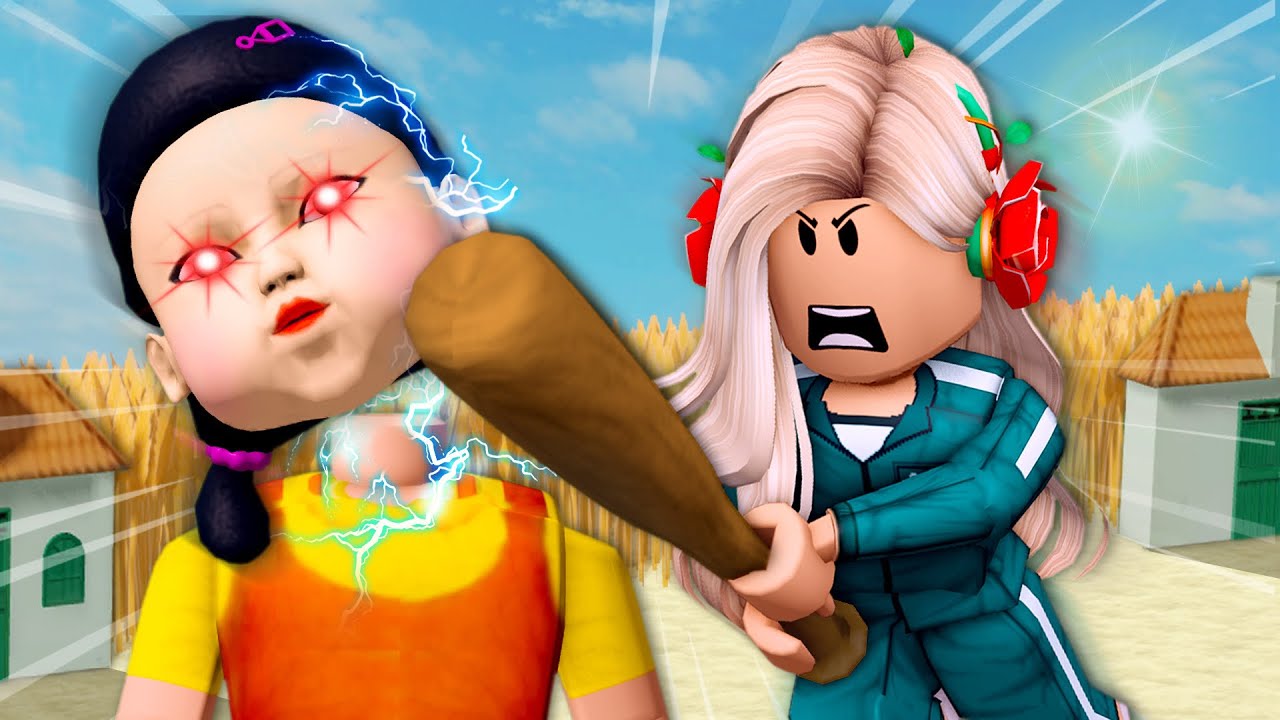 Она ВЫЖИЛА В ИГРЕ «КАЛЬМАР»! (Фильм Roblox)