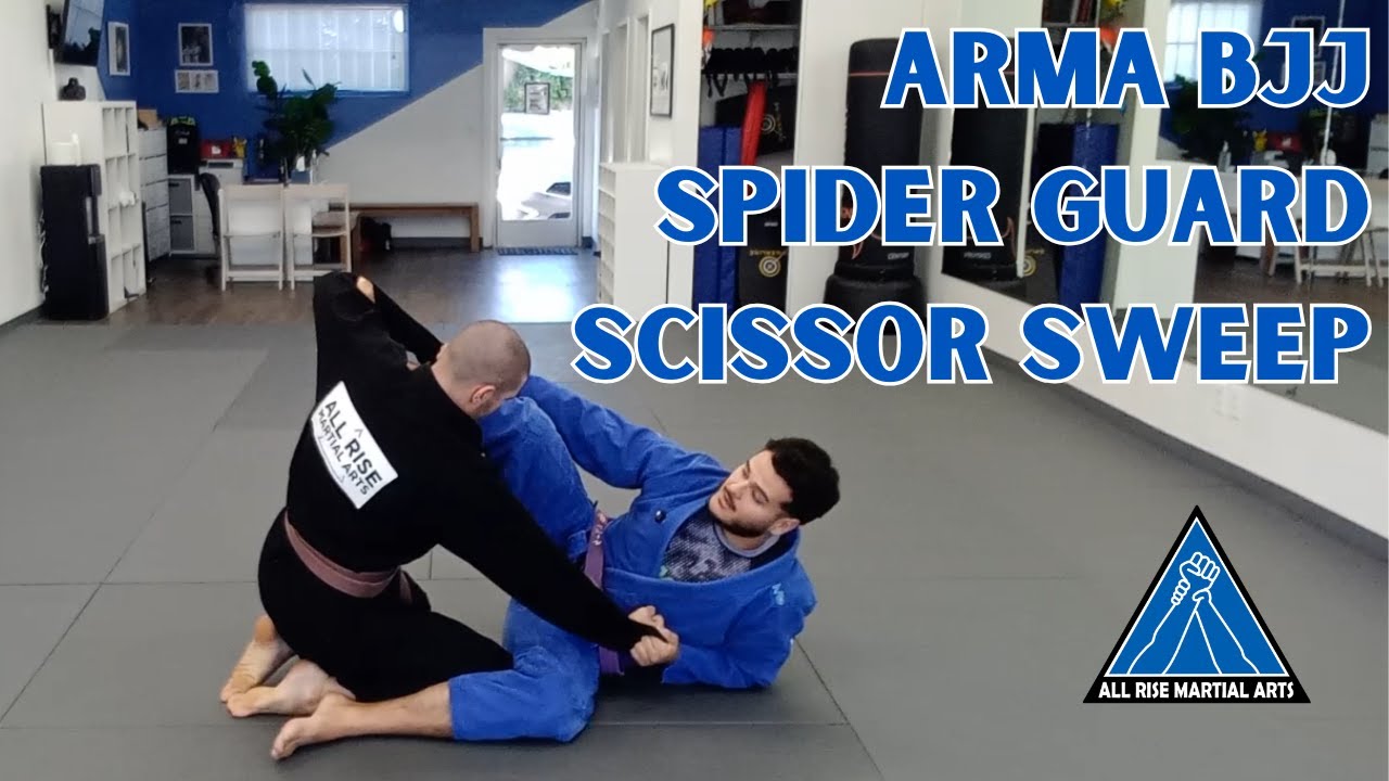 ARMA BJJ Spider Guard Scissor Sweep
