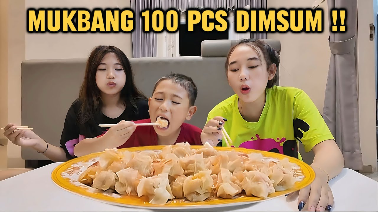 MUKBANG 100 PCS DIMSUM‼️Yogafamilly