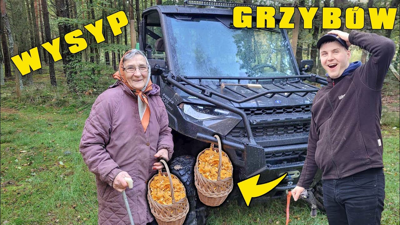 WYSYP GRZYBÓW - Jeszcze Tyle Kurek To Nie Widziałem! - Babcia w szoku