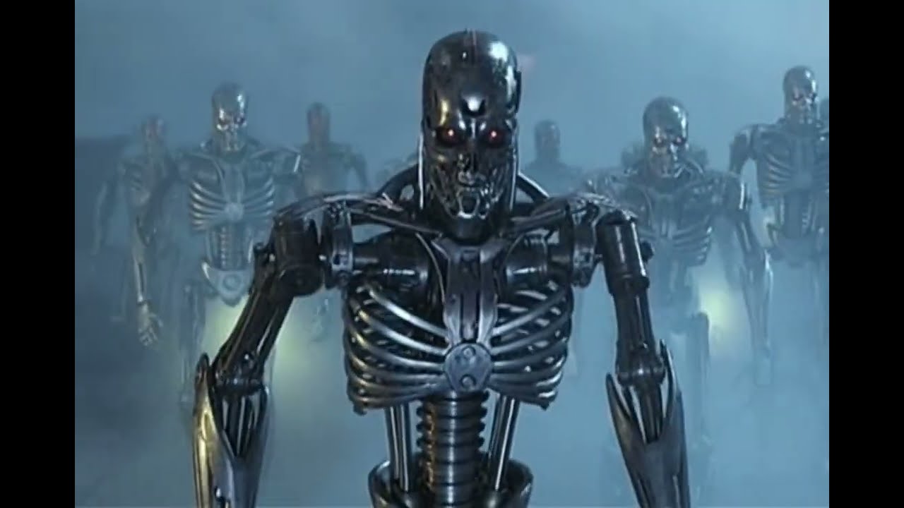 Robot Attack. #terminator #robot #robotics #robots #skynet #ai #aiweapons  #humanity  #end
