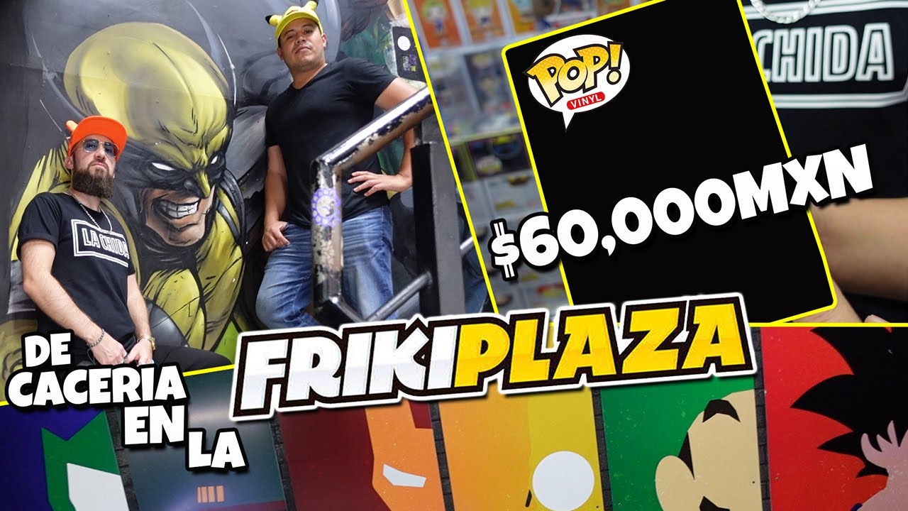 Un dia en la FRIKI PLAZA con Madhunter, Caceria Funko Pop, Pokemon TCG, Hot Wheels y mas