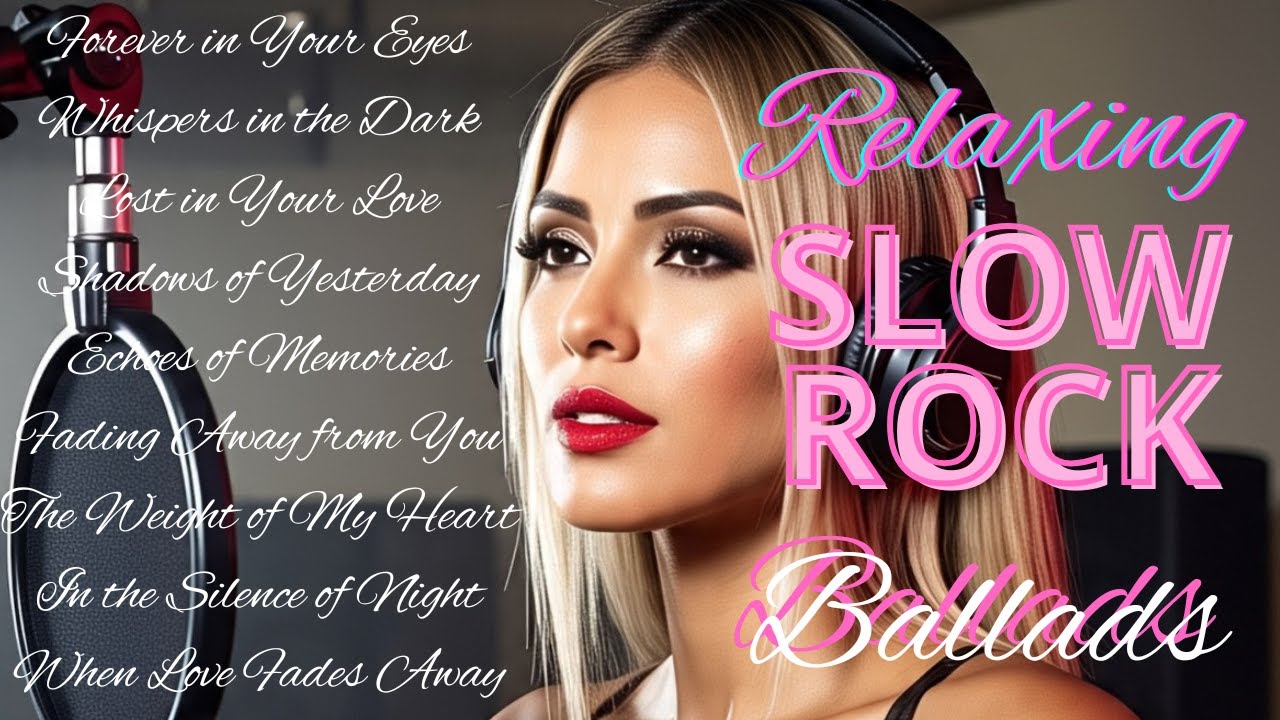 [RELAX Slow Rock Music 🎧] Rock | Ballad | Sleep | Soft Rock | Enjoy | Beautiful Love Song