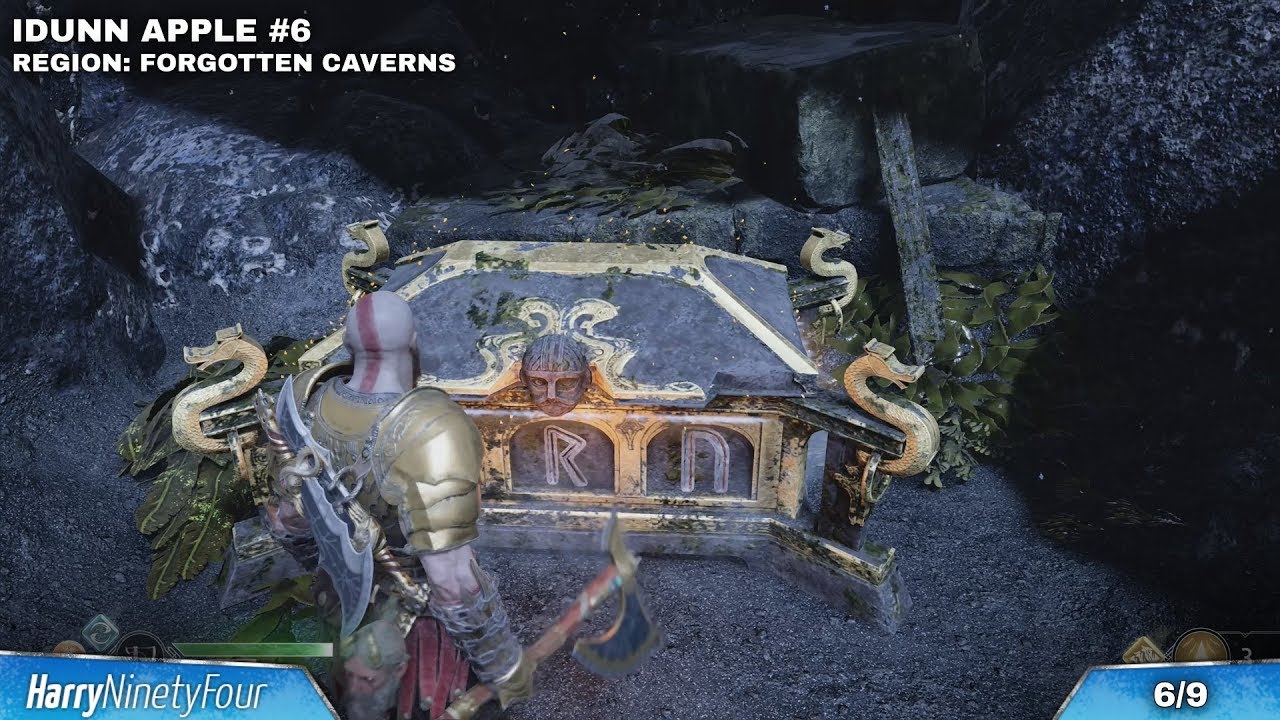 God of War - All Idunn Apple / Health Upgrades Locations Guide (Idunn&rsquo;s Orchard Trophy)