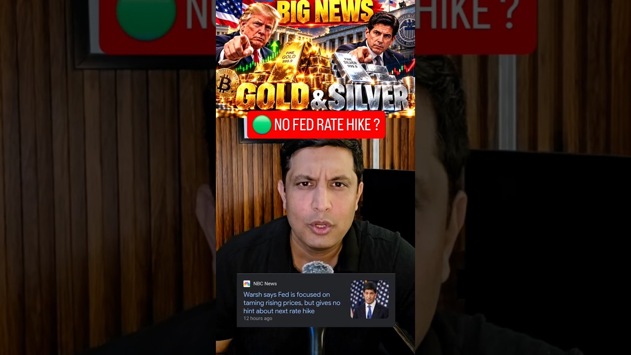⚠️ URGENT - FED CHAIR SPEECH ! NO HINT OF RATE HIKE ? GOOD SIGNAL FOR GOLD SILVER BITCOIN ?