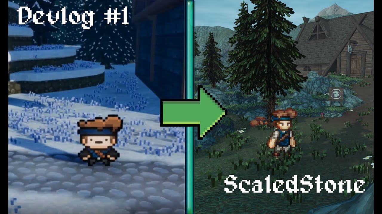 Девлог №1: Пиксельные спрайты в трёхмерном мире | ScaledStone Seekers