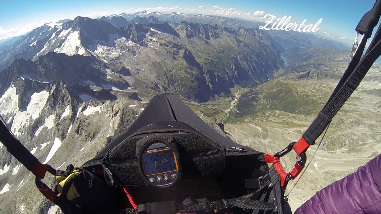 Paragleiten Speikboden August 2016