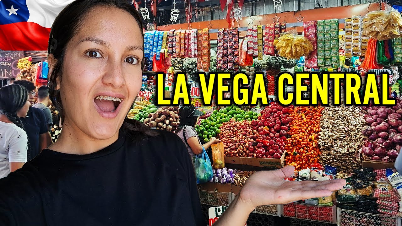 Fui a la VEGA CENTRAL 🇨🇱 y encontré PRECIOS BUENÍSIMOS 💸 (¡también PRODUCTOS PERUANOS! 🇵🇪🥹)