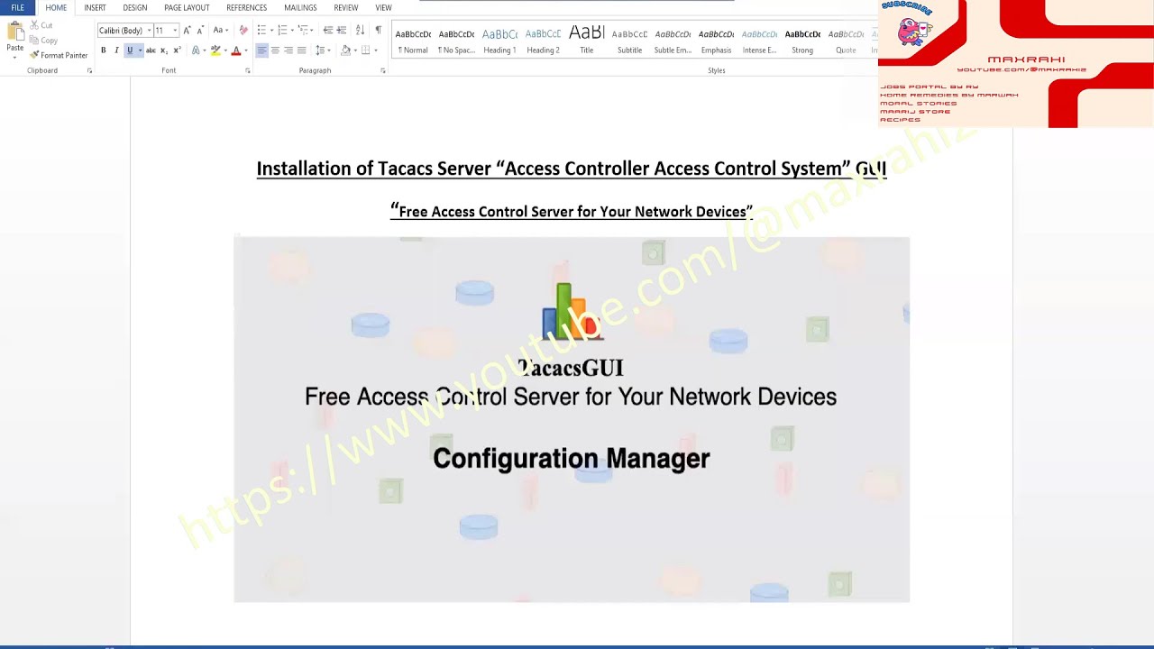 How to Install Tacacs Server - Terminal Access controller Access Control System - TacGUI - Quick Lab